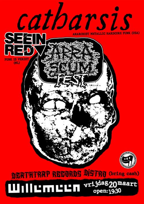 ARRA SCUM FEST: Catharsis (US) + Seein’ Red + more tba